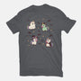 Halloween Unicorn Party-Mens-Heavyweight-Tee-Loobs