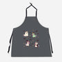 Halloween Unicorn Party-Unisex-Kitchen-Apron-Loobs