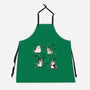Halloween Unicorn Party-Unisex-Kitchen-Apron-Loobs