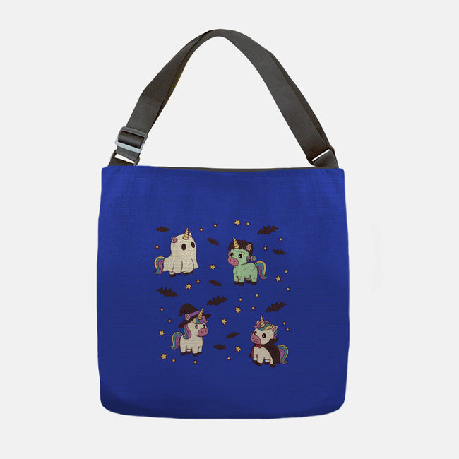 Halloween Unicorn Party-None-Adjustable Tote-Bag-Loobs