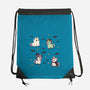 Halloween Unicorn Party-None-Drawstring-Bag-Loobs