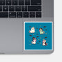 Halloween Unicorn Party-None-Glossy-Sticker-Loobs
