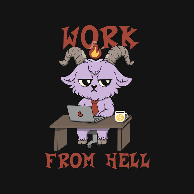 Work From Hell-Womens-Fitted-Tee-Loobs