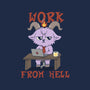 Work From Hell-None-Adjustable Tote-Bag-Loobs