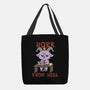 Work From Hell-None-Basic Tote-Bag-Loobs