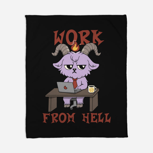 Work From Hell-None-Fleece-Blanket-Loobs