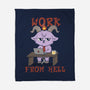 Work From Hell-None-Fleece-Blanket-Loobs