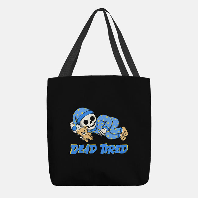 Dead Tired-None-Basic Tote-Bag-Loobs
