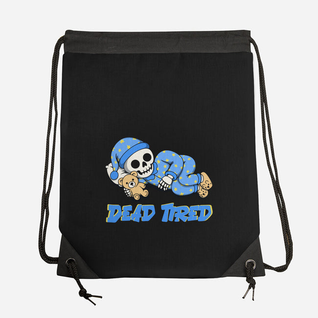 Dead Tired-None-Drawstring-Bag-Loobs