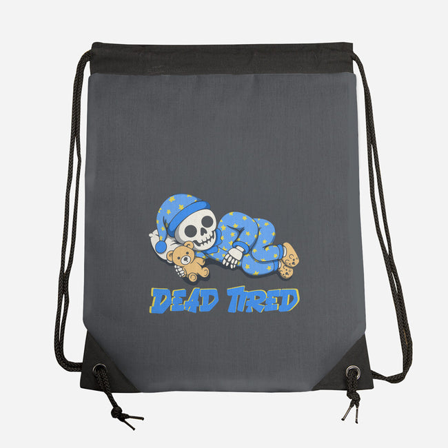 Dead Tired-None-Drawstring-Bag-Loobs