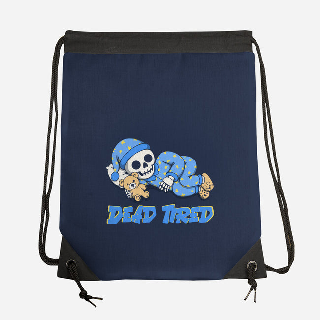 Dead Tired-None-Drawstring-Bag-Loobs