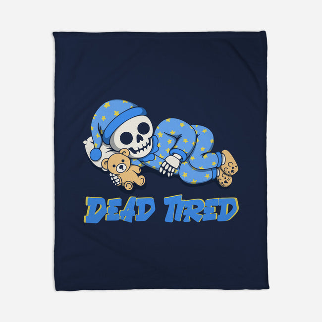Dead Tired-None-Fleece-Blanket-Loobs