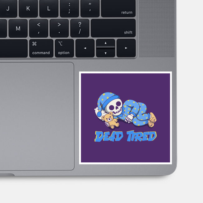 Dead Tired-None-Glossy-Sticker-Loobs