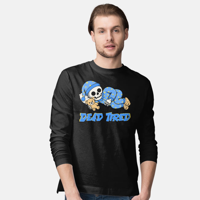 Dead Tired-Mens-Long Sleeved-Tee-Loobs