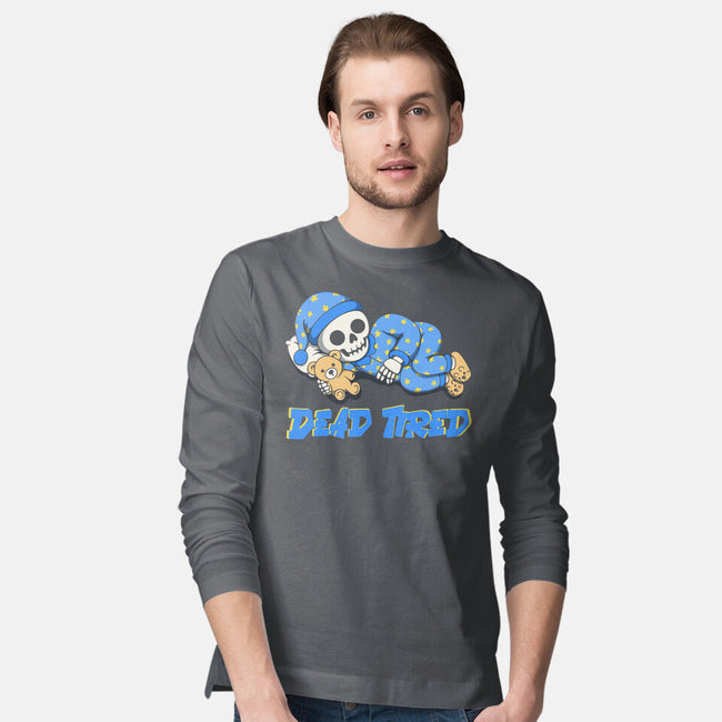 Dead Tired-Mens-Long Sleeved-Tee-Loobs