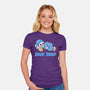 Dead Tired-Womens-Fitted-Tee-Loobs