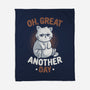Oh Great Another Day-None-Fleece-Blanket-eduely