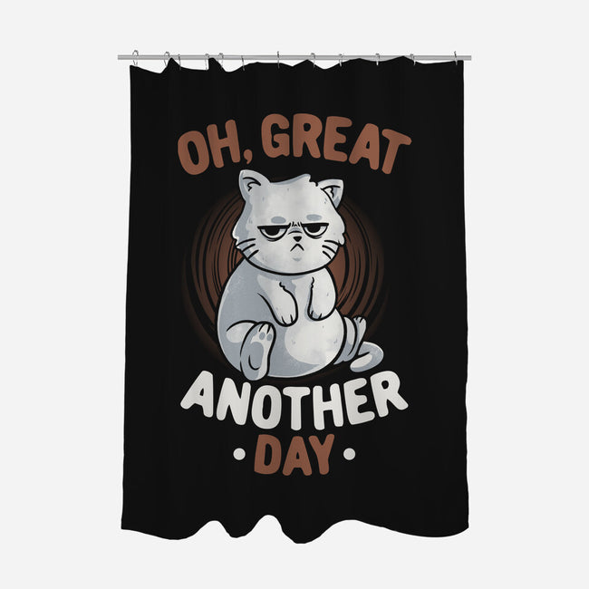 Oh Great Another Day-None-Polyester-Shower Curtain-eduely