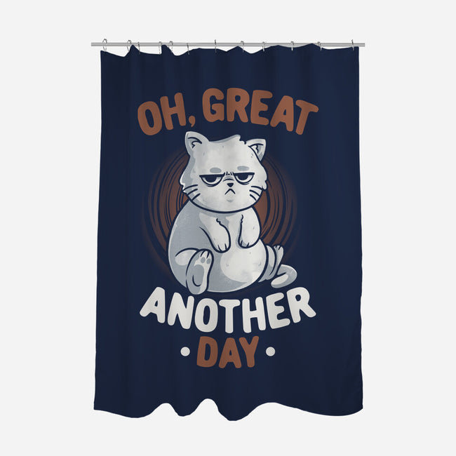 Oh Great Another Day-None-Polyester-Shower Curtain-eduely