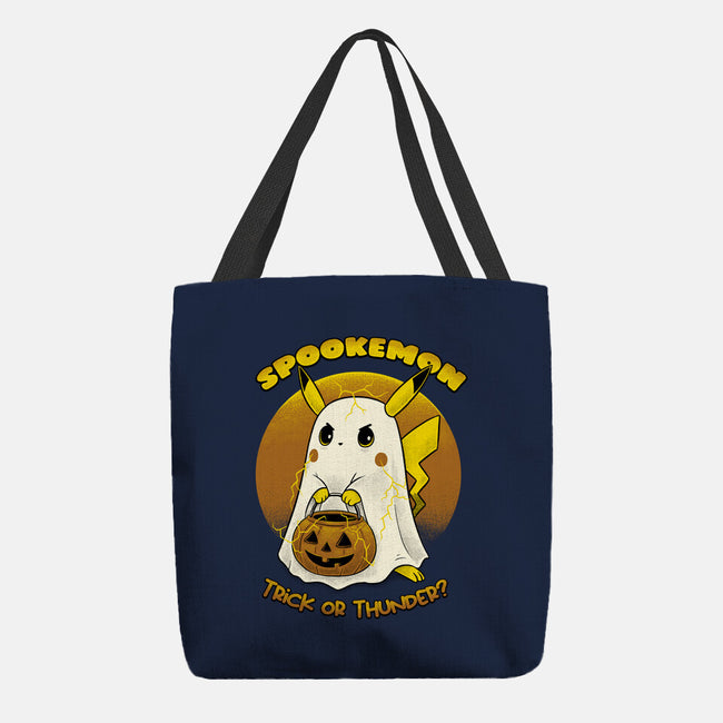 Spookemon-None-Basic Tote-Bag-Umberto Vicente