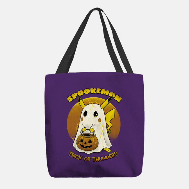 Spookemon-None-Basic Tote-Bag-Umberto Vicente