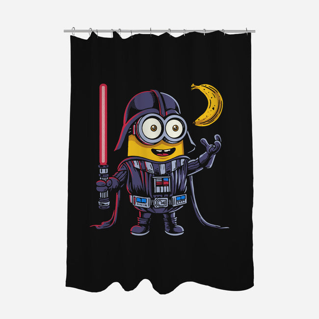 Banana Wars-None-Polyester-Shower Curtain-Marinho