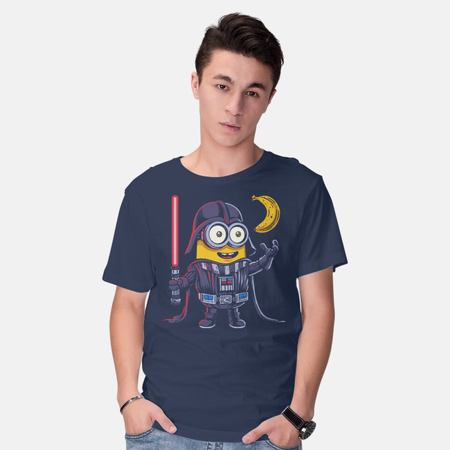Banana Wars-Mens-Basic-Tee-Marinho