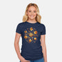 Dice Role Game-Womens-Fitted-Tee-Vallina84