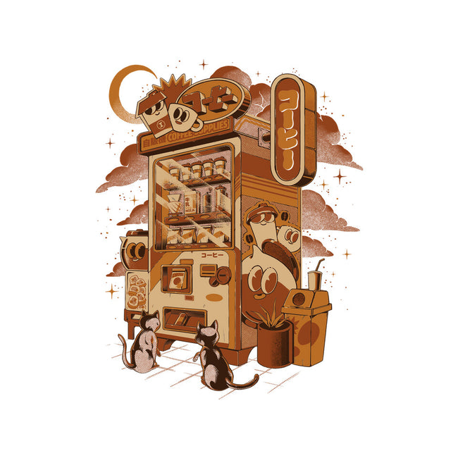 Coffee Vending Machine-Unisex-Kitchen-Apron-ilustrata