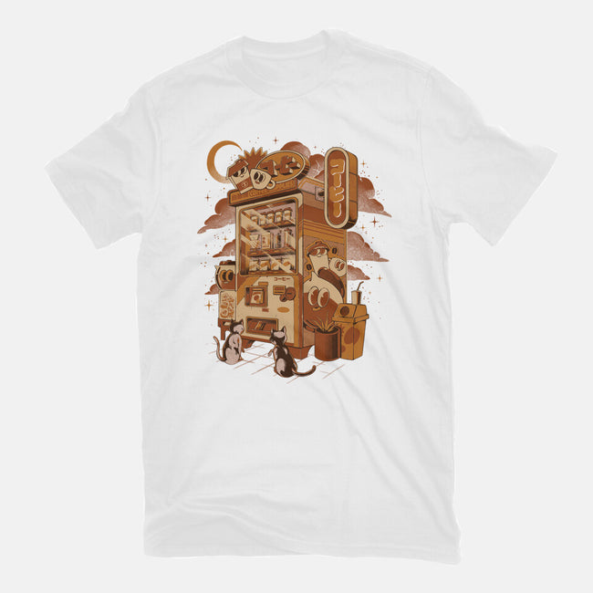 Coffee Vending Machine-Mens-Heavyweight-Tee-ilustrata