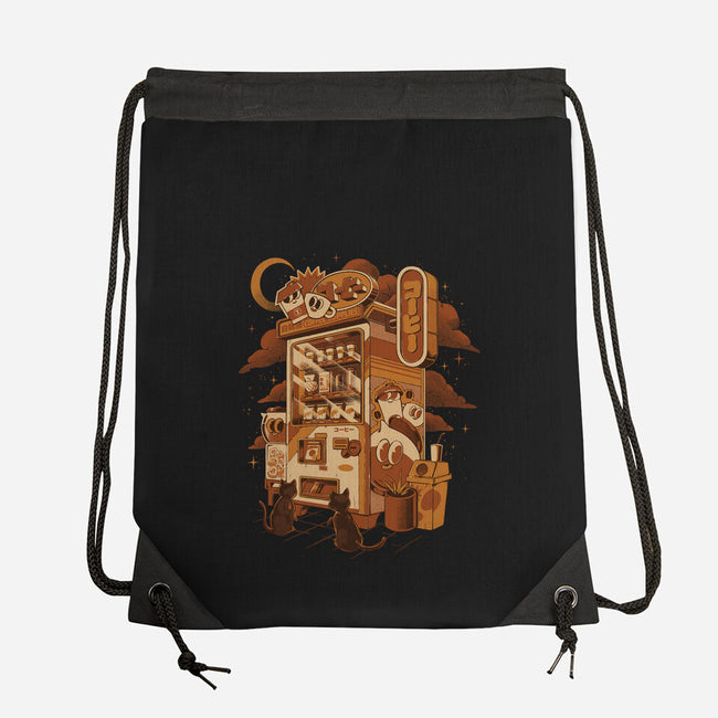 Coffee Vending Machine-None-Drawstring-Bag-ilustrata