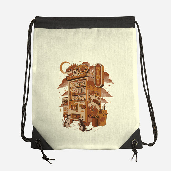 Coffee Vending Machine-None-Drawstring-Bag-ilustrata