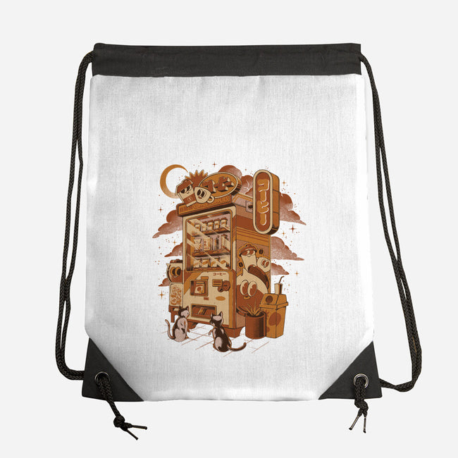 Coffee Vending Machine-None-Drawstring-Bag-ilustrata