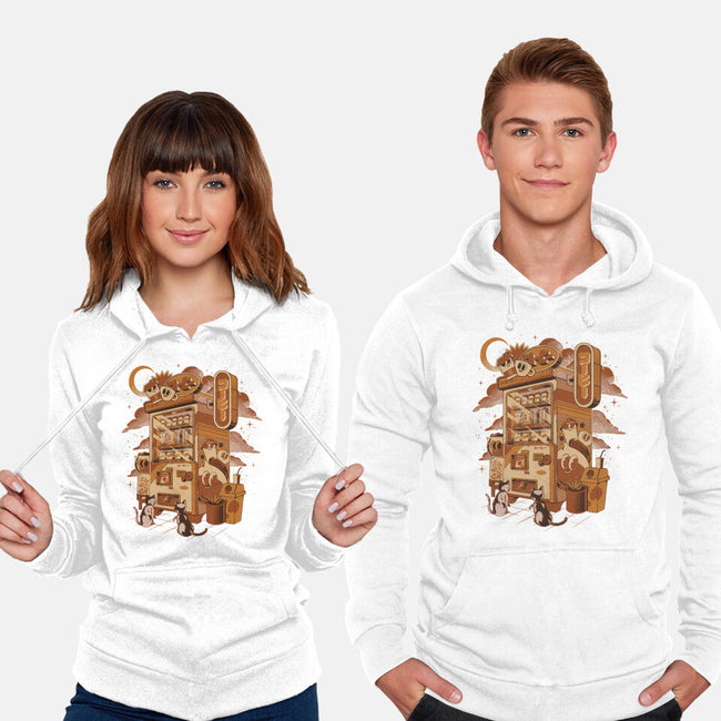 Coffee Vending Machine-Unisex-Pullover-Sweatshirt-ilustrata