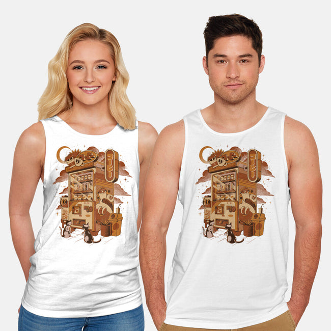 Coffee Vending Machine-Unisex-Basic-Tank-ilustrata