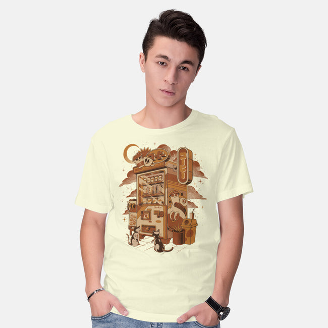 Coffee Vending Machine-Mens-Basic-Tee-ilustrata