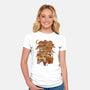 Coffee Vending Machine-Womens-Fitted-Tee-ilustrata