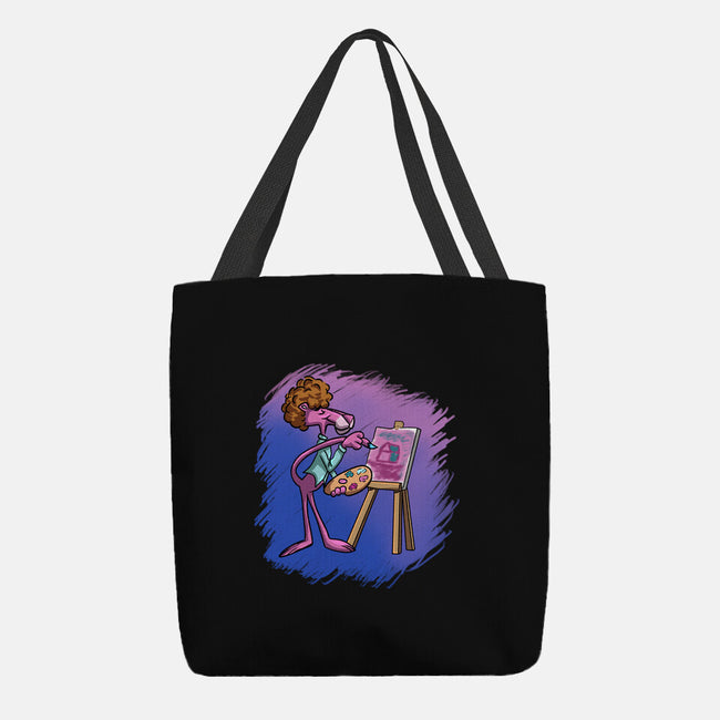 Pink Painting-None-Basic Tote-Bag-nickzzarto