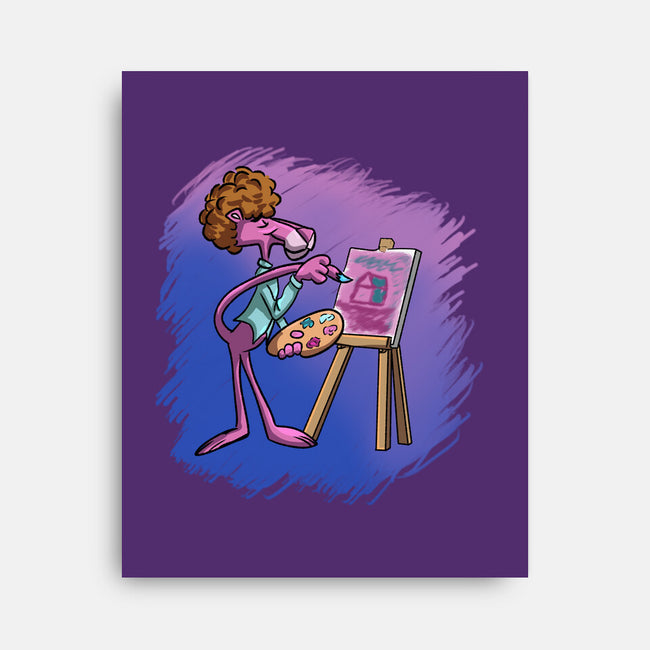 Pink Painting-None-Stretched-Canvas-nickzzarto