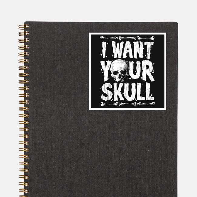 Skull Harvester-None-Glossy-Sticker-Getsousa!