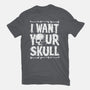 Skull Harvester-Womens-Fitted-Tee-Getsousa!