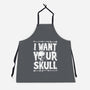 Skull Harvester-Unisex-Kitchen-Apron-Getsousa!