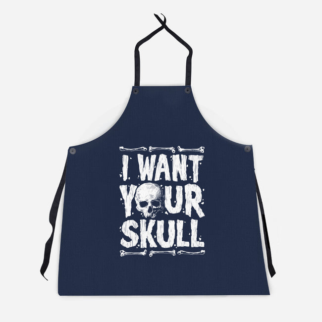 Skull Harvester-Unisex-Kitchen-Apron-Getsousa!