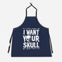 Skull Harvester-Unisex-Kitchen-Apron-Getsousa!