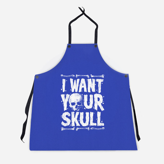 Skull Harvester-Unisex-Kitchen-Apron-Getsousa!