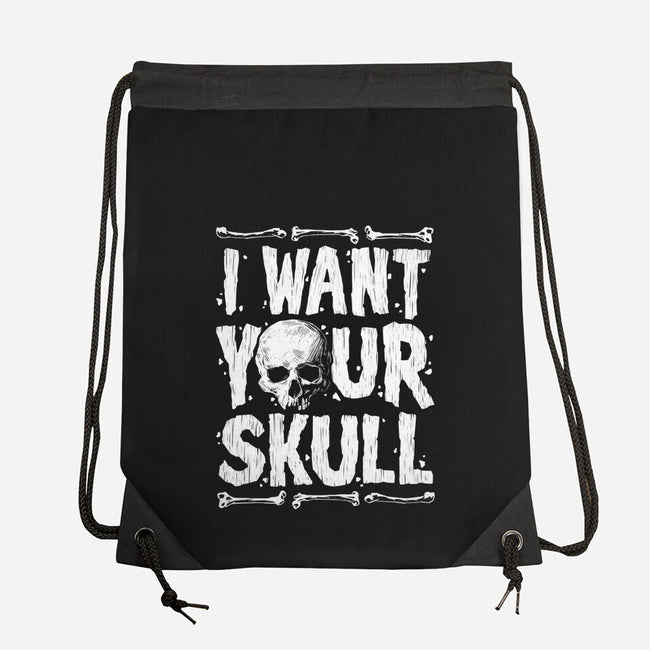 Skull Harvester-None-Drawstring-Bag-Getsousa!