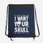 Skull Harvester-None-Drawstring-Bag-Getsousa!