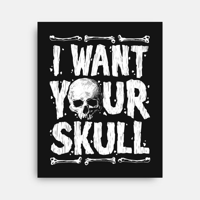 Skull Harvester-None-Stretched-Canvas-Getsousa!
