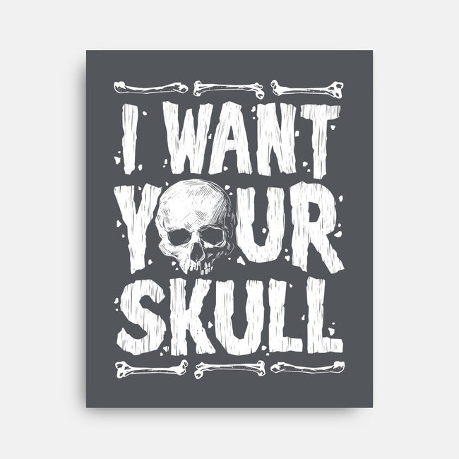 Skull Harvester-None-Stretched-Canvas-Getsousa!