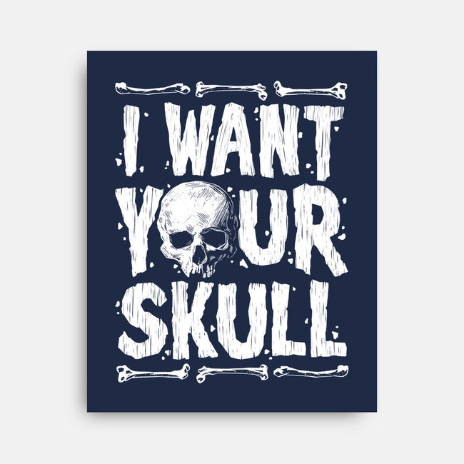 Skull Harvester-None-Stretched-Canvas-Getsousa!